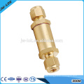 Compressed air manual brass filter valve